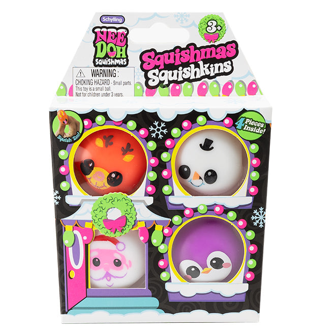 Squishmas Squishkins NeeDoh, Squishmas Squishkins NeeDoh,Needoh Squishmas Groovy Tree,Needoh Toys, Squishmas Squishkins NeeDoh,NeeDoh Squishmas Squishkins – Festive Fidget Fun! Celebrate the holiday season with NeeDoh Squishmas Squishkins, a delightful set of four Christmas-themed stress balls. Perfect for little ones and grown-ups alike, these squishy, characterful balls make the holidays extra fun and stress-free. Squishmas Squishkins NeeDoh,Squishmas SquishkinsNeeDoh Squishmas Squishkins – Festive Fidget