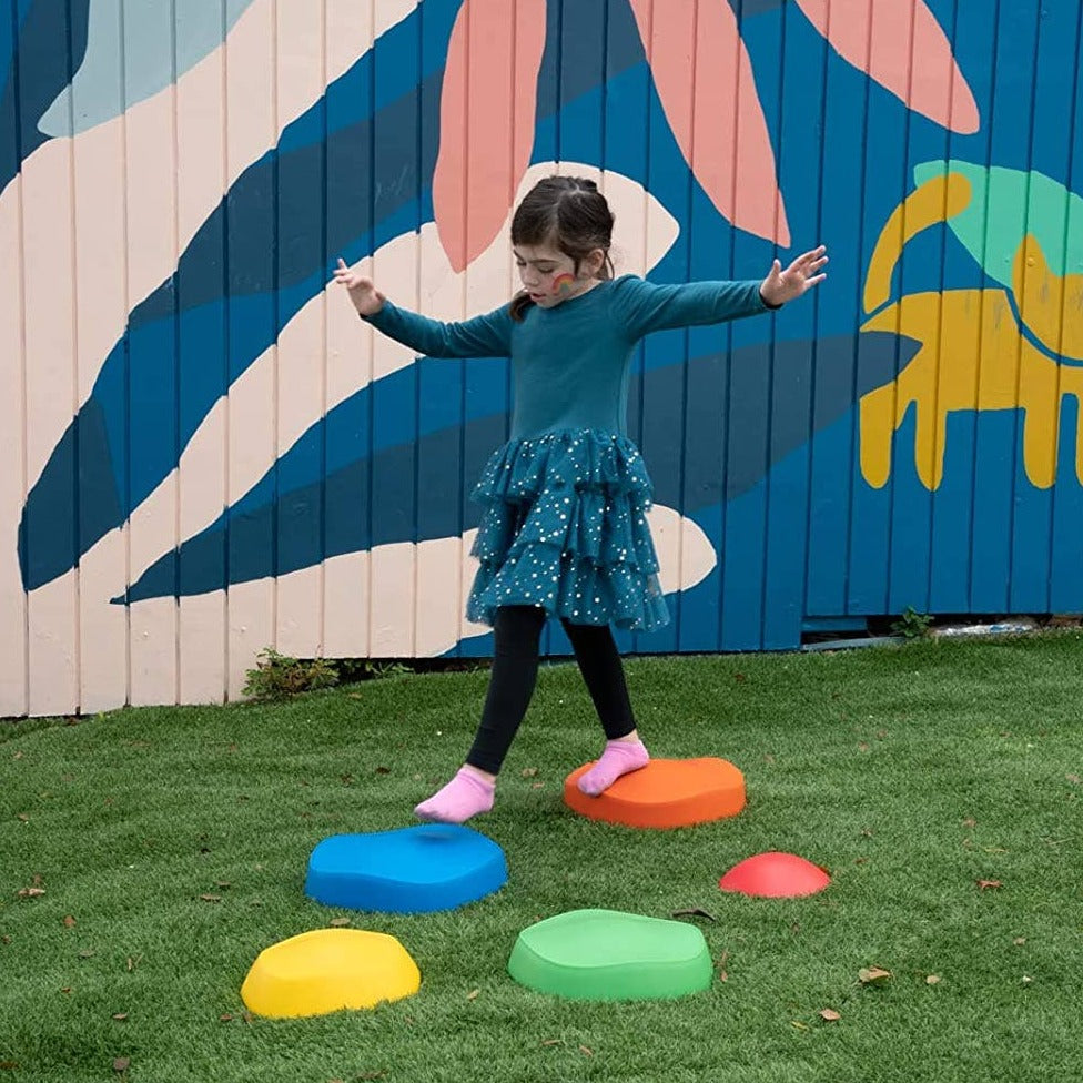 Stackable Stepping Stone Set, Stackable Stepping Stone Set,Balance stepping stones,Weplay toys, weplay balance toy,balancing resources, eyfs balance resources,balance toys,balancing toys for children,special needs,autism toys, Stackable Stepping Stone Set,Introducing our stacking stepping stones, the perfect activity to boost balance and coordination skills in children while keeping them entertained for hours. Crafted with a durable and non-slip bottom, these stepping stones provide a safe playing environme