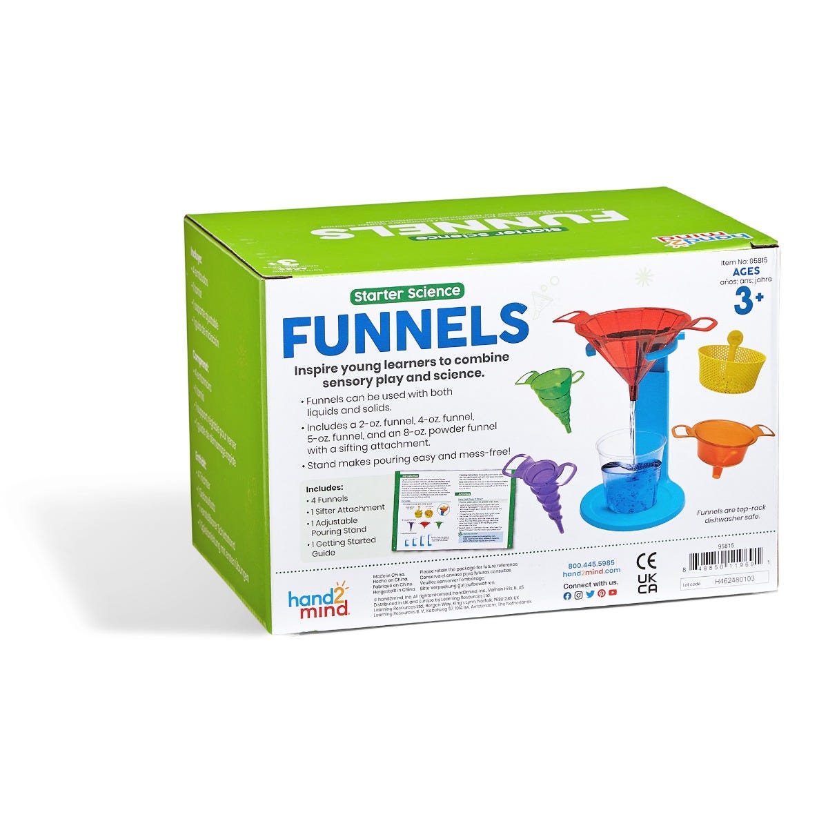 Starter Science Funnel Set, Starter Science Funnel Set,Sensory Toys,Funnels,Childrens funnel toys, Starter Science Funnel Set,Starter Science Funnel Set Ignite curiosity and hands-on learning with the Starter Science Funnel Set, the perfect tool to inspire scientific exploration in young minds. This versatile set encourages children to experiment, play, and learn as they explore the wonders of pouring, mixing, and sifting. Features of the Sta,Starter Science Funnel SetStarter Science Funnel Set Ignite curio