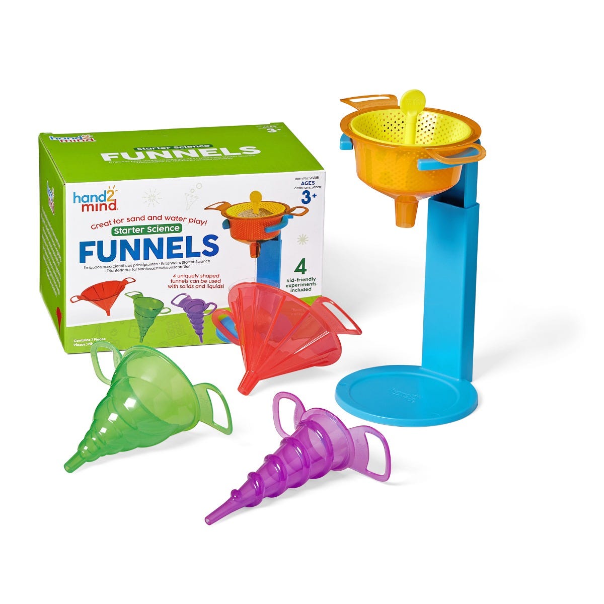 Starter Science Funnel Set, Starter Science Funnel Set,Sensory Toys,Funnels,Childrens funnel toys, Starter Science Funnel Set,Starter Science Funnel Set Ignite curiosity and hands-on learning with the Starter Science Funnel Set, the perfect tool to inspire scientific exploration in young minds. This versatile set encourages children to experiment, play, and learn as they explore the wonders of pouring, mixing, and sifting. Features of the Sta,Starter Science Funnel SetStarter Science Funnel Set Ignite curio