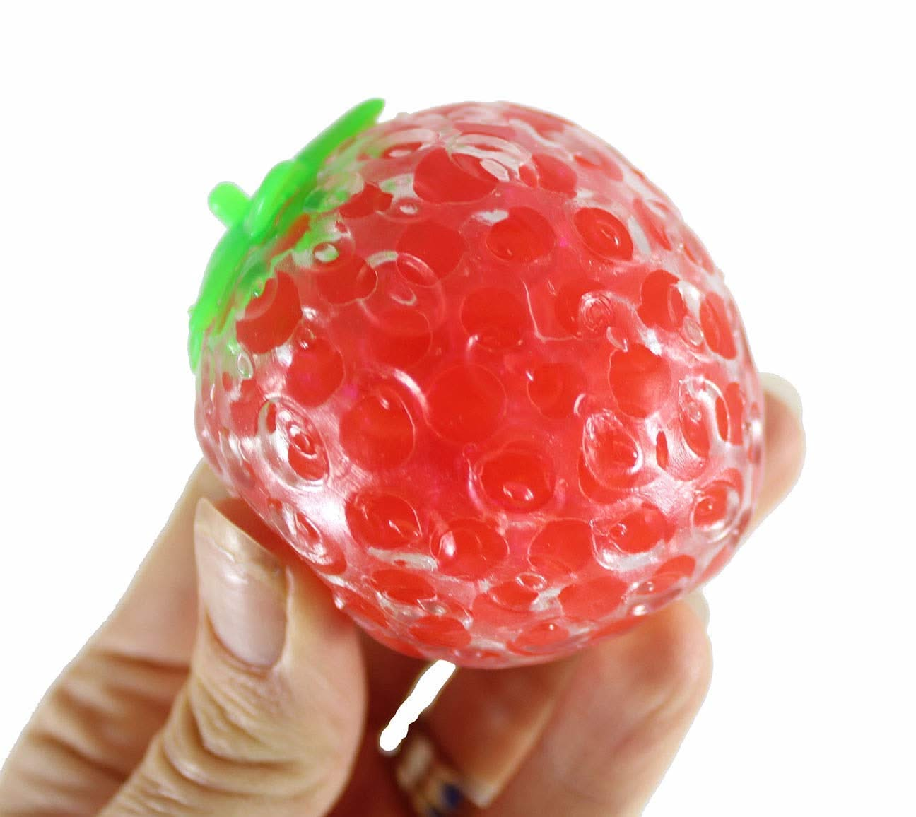 Strawberry Stress Ball, Strawberry Stress Ball,stress ball,adhd,autism,fiddle toys,stress toys,fidget toys, Strawberry Stress Ball – A Fun & Satisfying Sensory Squish The Strawberry Stress Ball is a vibrantly designed, soft, and squishy fidget toy, perfect for stress relief, sensory play, and endless squeezing fun. Shaped like a juicy strawberry, this stretchy and tactile stress ball offers a soothing squish, making it ideal for kids and adults looking for a fun way to keep hands busy. Super Squishy, Stretc