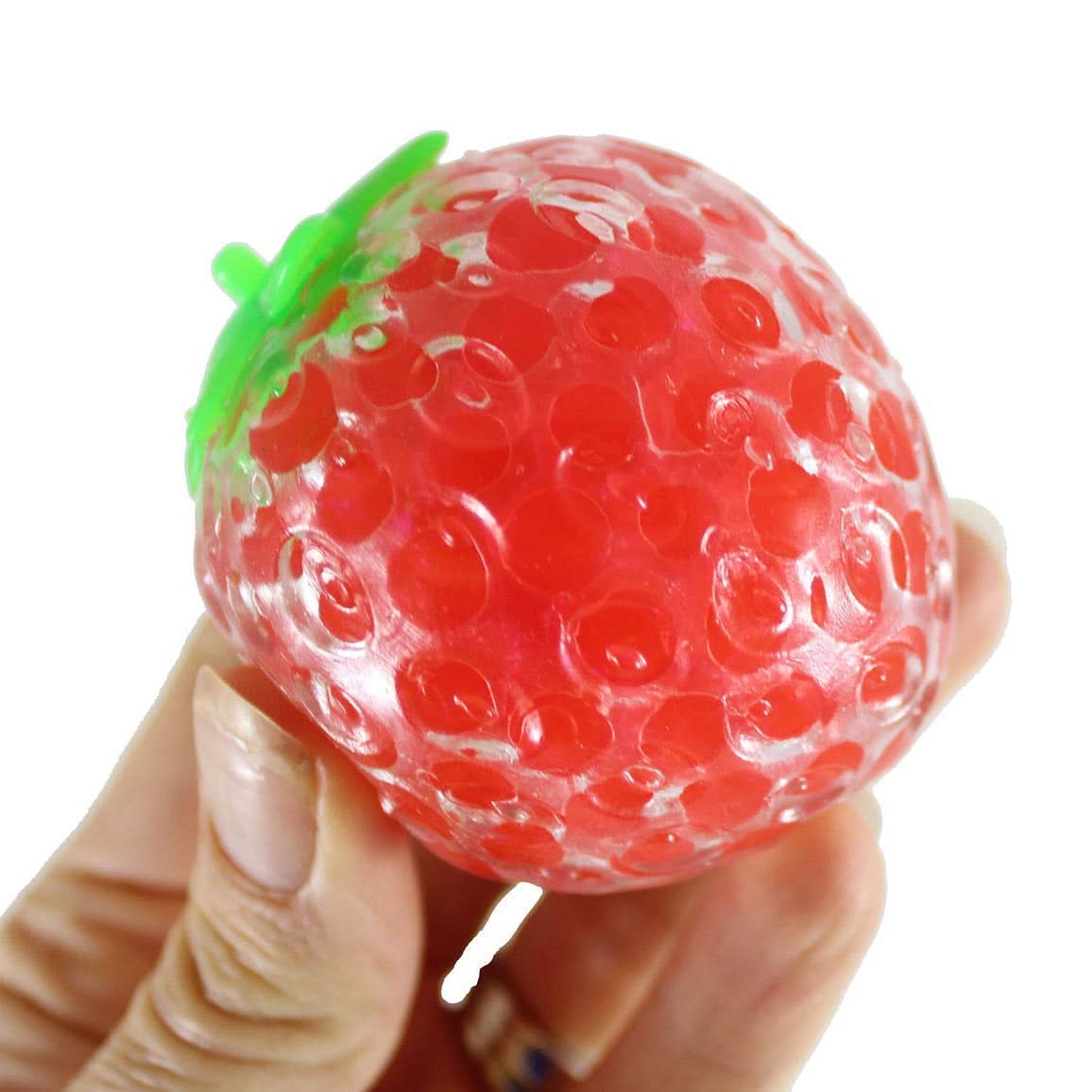 Strawberry Stress Ball, Strawberry Stress Ball,stress ball,adhd,autism,fiddle toys,stress toys,fidget toys, Strawberry Stress Ball – A Fun & Satisfying Sensory Squish The Strawberry Stress Ball is a vibrantly designed, soft, and squishy fidget toy, perfect for stress relief, sensory play, and endless squeezing fun. Shaped like a juicy strawberry, this stretchy and tactile stress ball offers a soothing squish, making it ideal for kids and adults looking for a fun way to keep hands busy. Super Squishy, Stretc