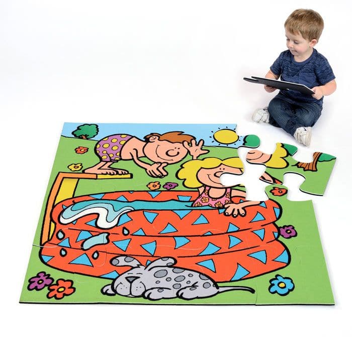 Swimming Pool Jumbo Puzzle, Swimming Pool Jumbo Puzzle,Jumbo floor puzzles,children's jumbo floor puzzles, Swimming Pool Jumbo Puzzle,Swimming Pool Jumbo Floor Puzzle – A Fun and Educational Tool for Growing Minds Dive into a world of learning and fun with the Swimming Pool Jumbo Floor Puzzle, the perfect addition to any classroom or home learning environment. Crafted from super-thick polyester material, this durable puzzle is designed to withstandSwimming Pool Jumbo Floor Puzzle – A Fun and Educational Too