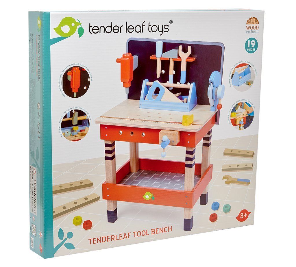 Tenderleaf Toys Wooden Tool Bench