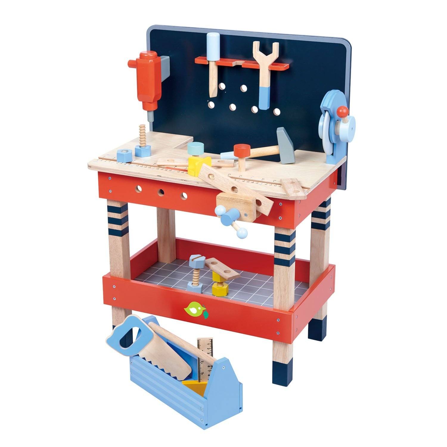 Tenderleaf Toys Wooden Tool Bench