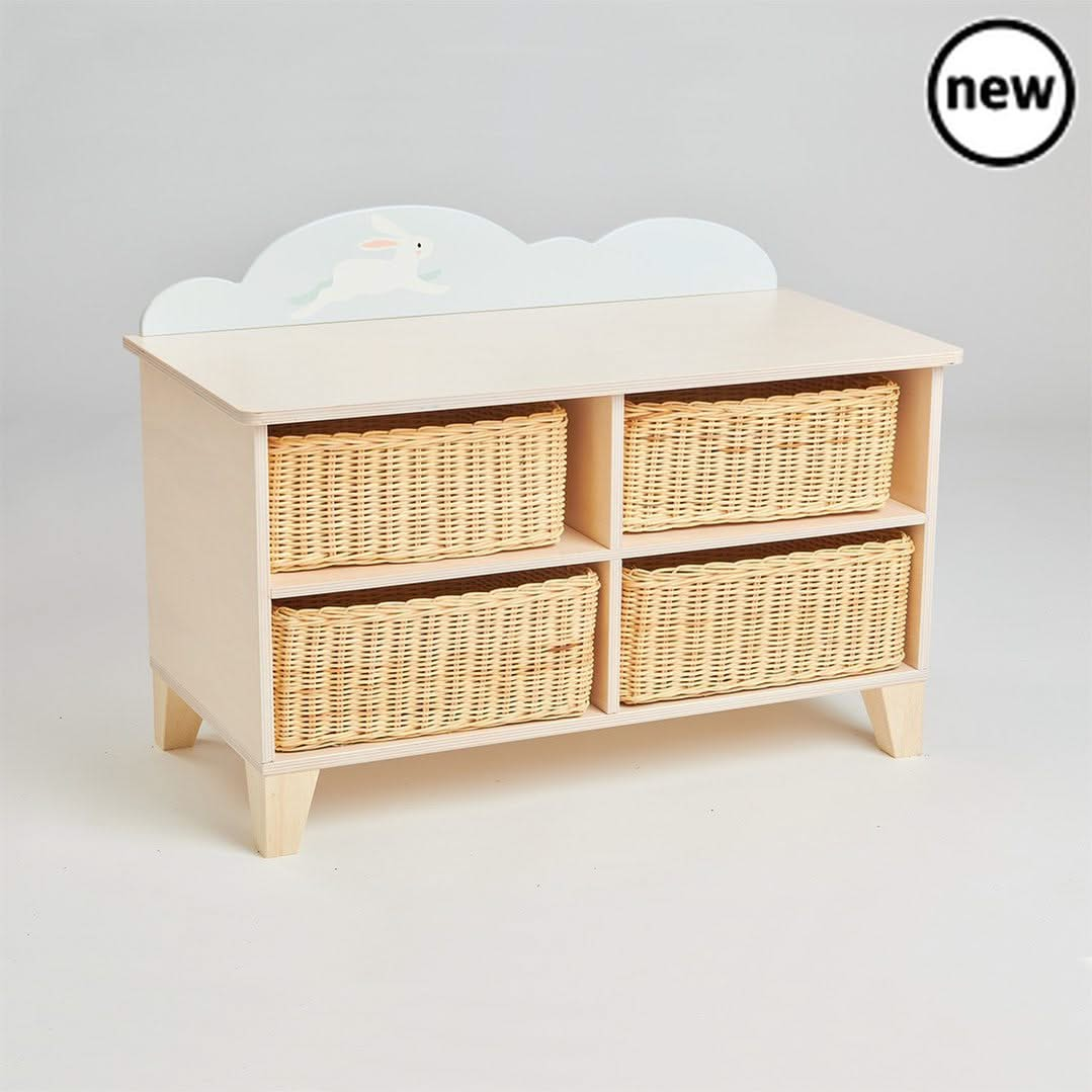 Tenderleaf Toys Bunny Storage Unit, Tenderleaf Toys Bunny Storage Unit,Wooden Toys,Tenderleaf, Tenderleaf Toys Bunny Storage Unit,Tenderleaf Toys Bunny Storage Unit Keep your child’s playroom or nursery neat and stylish with the Tenderleaf Toys Bunny Storage Unit. This beautifully crafted storage solution not only helps organise toys but also adds a touch of charm to any space. Designed with functionality and sustainability in mind, it’s theTenderleaf Toys Bunny Storage Unit Keep your child’s playroom or nu