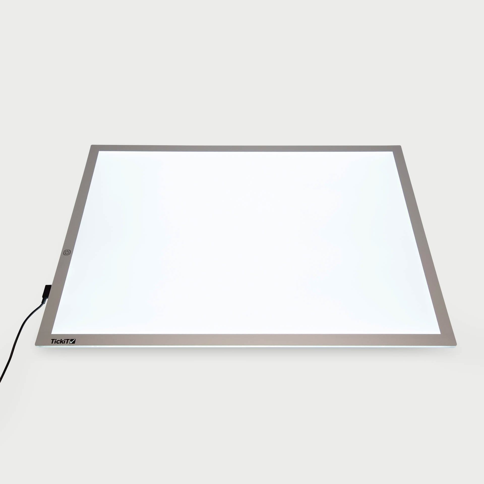 TickIT A3 Light Panel, TickIT A3 Light Panel,A3 Light Panel TickIT,TickIT light panels,sensory light panels,A3 ultraslim ultrabright LED light panel,Sensory light box,slim LED light box,slim light panel,light up panel, TickIT A3 Light Panel,Our TickIT A3 Light Panels are an essential and versatile cross-curricular resource.With a new anti-trip magnetic connector and 3 light level settings they provide a cool, clean, bright illuminated background and are ideal for the investigation of light, colour and shape