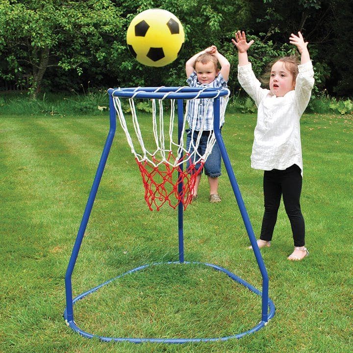 TickiT Basketball Stand, TickiT Basketball Stand,Basket Ball Stand,wheelchair basketball stand,special needs basket ball hoop,basket ball stand for kids, for children, for special needs, hand-eye co-ordination, gross motor skills, TickiT Basketball Stand,The TickiT Basketball Stand is a versatile, free-standing basketball hoop designed specifically for young children and early learners. Built with a sturdy, weatherproof steel frame and a durable nylon rope net, this stand is perfectly suited for indoor and 