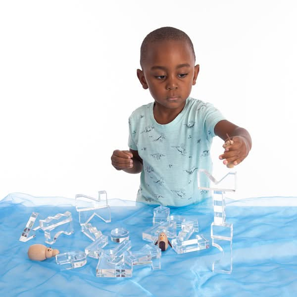 TickiT Clear Crystal Block Set, TickiT Clear Crystal Block Set,Translucent Colour light panel resources,sensory panel resources, TickiT Clear Crystal Block Set,TickiT® Clear Crystal Block Set - Spark Imagination with Transparent Building Blocks Introduce your child to a world of creativity and exploration with the TickiT® Clear Crystal Block Set. This magnificent 25-piece set of clear, transparent blocks is designed to captivate young imaginations while fostering earlyTickiT® Clear Crystal Block Set - Spark