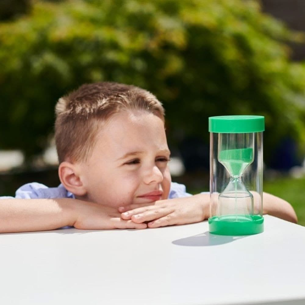 TickiT Colour Bright Sand Timer 1 Minute, TickiT Colour Bright Sand Timer 1 Minute,classroom timers,Children's sand timers,classroom sand timers,early years time resources,sand timers,autism sand timers, TickiT Colour Bright Sand Timer 1 Minute,The TickiT® ColourBright Sand Timer 1 Minute is a durable, engaging way to introduce young children to the concept of time in a simple and visual format. Designed with a robust shatterproof plastic casing around a sleek glass bulb, this timer ensures safety while all