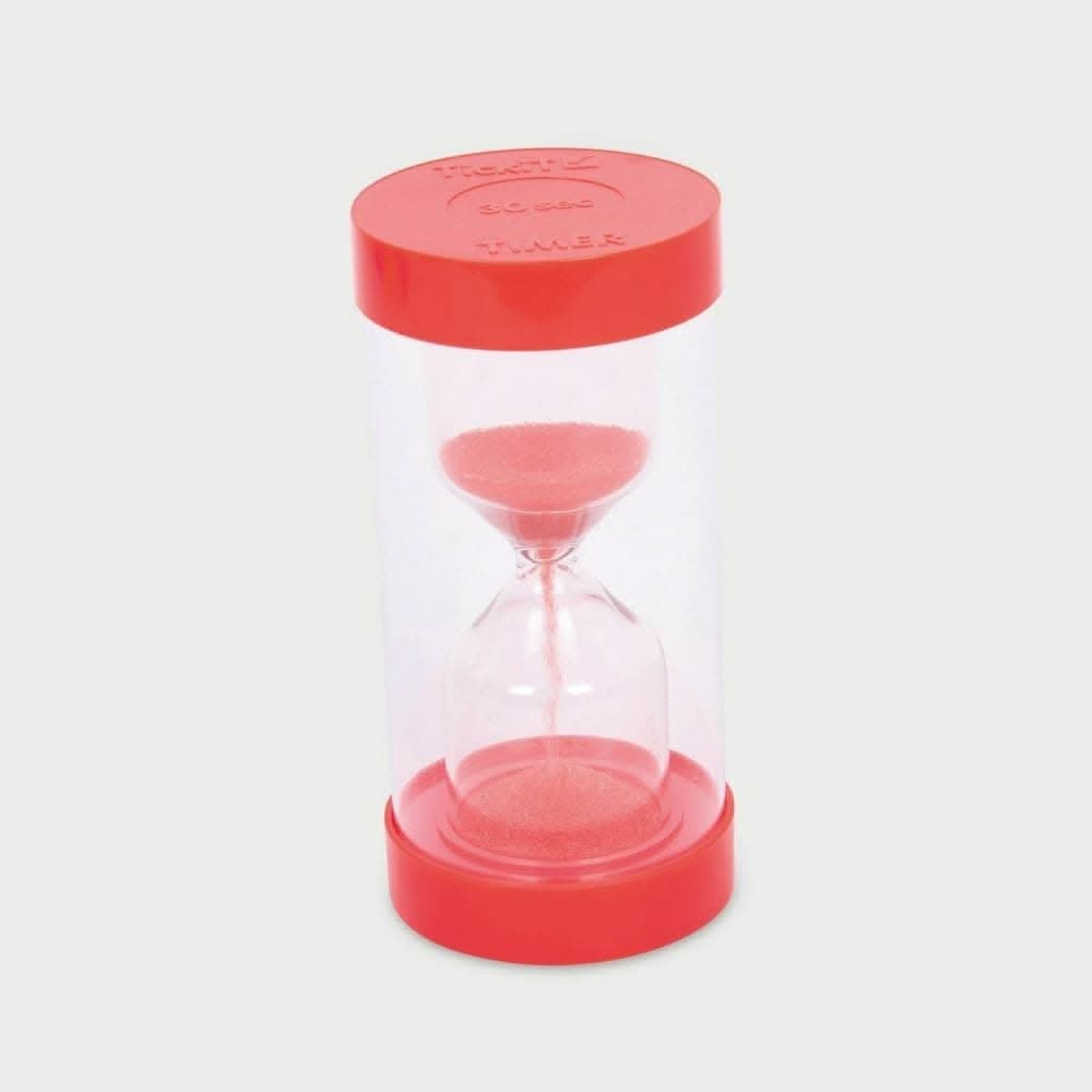 TickiT Colour Bright Sand Timer 30 Sec Red, TickiT ColourBright Sand Timer 30 Sec Red, Colour Bright Timers,classroom timers,Children's sand timers,classroom sand timers,early years time resources,sand timers,autism sand timers, TickiT Colour Bright Sand Timer 30 Sec Red,Our new range of excellent value robust sand timers offer the same traditional visual demonstration of the passing of time, but with a new rounded design including a shatterproof plastic barrier to protect the sleek modernised glass bulb in