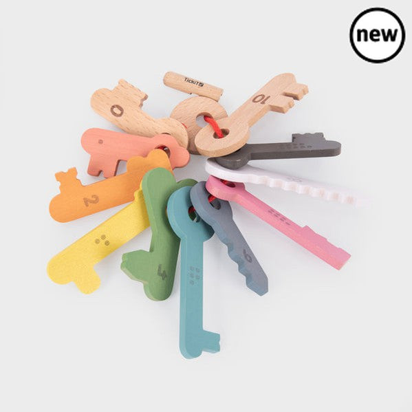 TickiT Rainbow Keys Pack of 11, TickiT Rainbow Keys Pack of 11,Rainbow wooden play resources, Rainbow natural play resources,Heuristic Play babies,baby Heuristic Play,toddler Heuristic Play,Heuristic Play resources,Heuristic Play ideas, TickiT Rainbow Keys Pack of 11,The TickiT® Rainbow Wooden Counting Keys set is a captivating and educational resource designed to engage young learners in hands-on play. Made from solid, smooth beechwood, each key in this set displays a beautiful natural woodgrain finish and