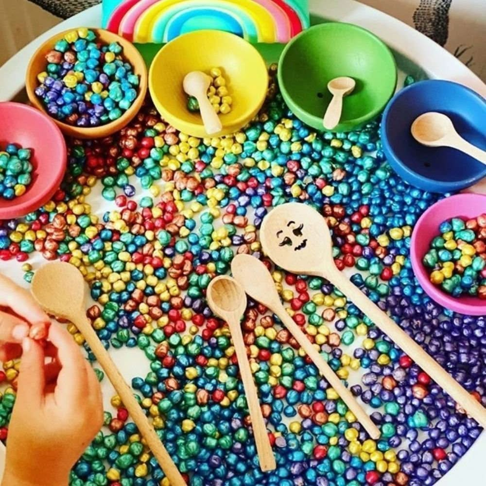 TickIt Rainbow Wooden Bowls Pack of 7, TickIt Rainbow Wooden Bowls Pack of 7,Rainbow wooden play resources, Rainbow natural play resources,Heuristic Play babies,baby Heuristic Play,toddler Heuristic Play,Heuristic Play resources,Heuristic Play ideas, TickIt Rainbow Wooden Bowls Pack of 7,Rainbow Wooden Bowls: Spark Creativity and Exploration! Our Rainbow Wooden Bowls are crafted from smooth, solid beechwood with a natural woodgrain finish, beautifully painted in the seven colours of the rainbow. Designed wi