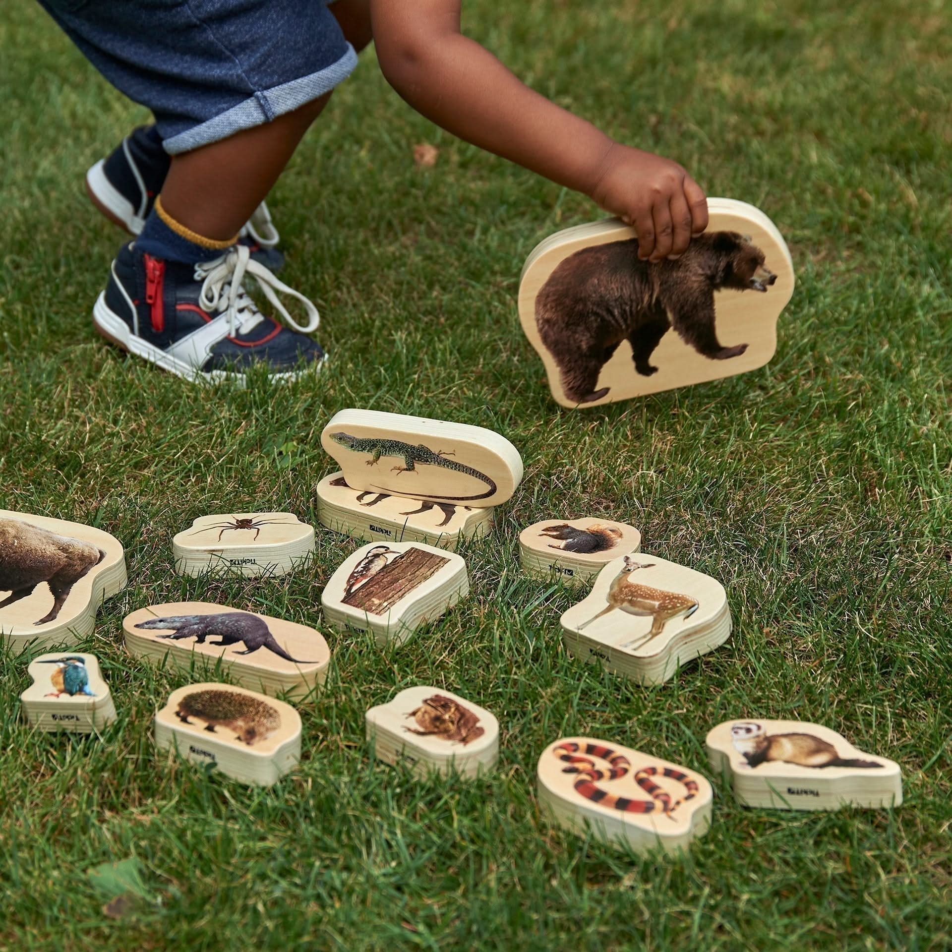 TickiT Wooden Forest Animal Blocks, TickiT Wooden Forest Animal Blocks,Wooden Forest Animal Blocks.TickIT toys,Wooden block toys, TickiT Wooden Forest Animal Blocks,TickiT® Wooden Forest Animal Blocks introduce children to the captivating world of forest, river, and woodland animals through realistic, double-sided photographic images. This versatile educational tool helps young learners build familiarity with animal characteristics, behaviours, and habitats, sparkingTickiT® Wooden Forest Animal Blocks intro