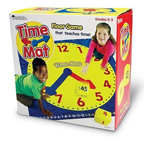 Time activity mat, Time activity mat,learn to tell the time resources,time classroom resources,classroom resources to learn time,teach the time games, Time activity mat,Use the Time activity mat to reinforce time-telling skills by playing engaging games! Invites students to roll the cubes, then place the plastic hands or position themselves on the mat to show the time they have rolled. This Time activity mat reinforces time-telling in 5 minute increments. There is also a time number l,TimeUse the Time activ