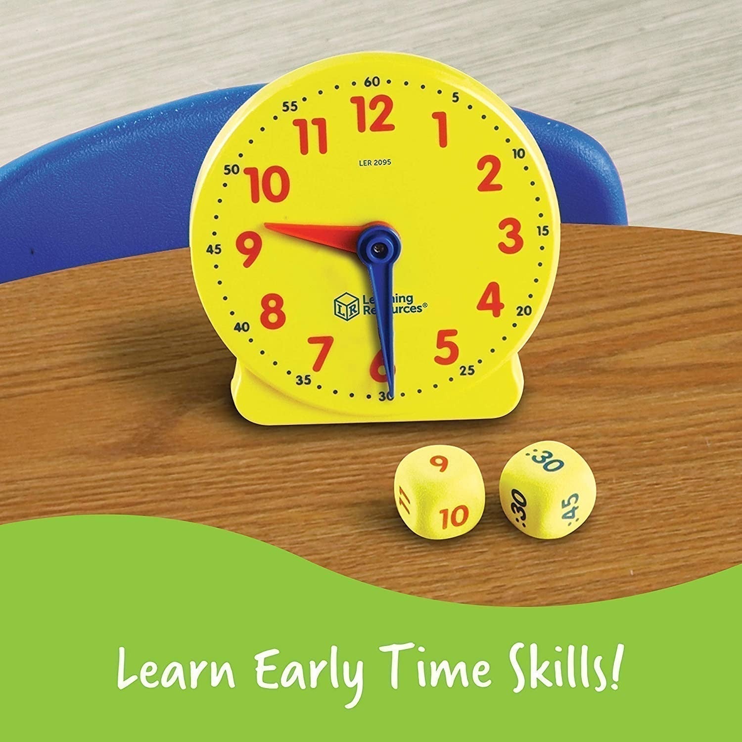 Time Activity Set, Time Activity Set, Learning Resources Time Activity Set,Classroom timers, Time telling resources, learn to tell the time resources, EYFS time resources, ks1 time resources, Time Activity Set,The Time Activity Set helps young learners to master time telling with these fun, hands-on activities and teaching resources. It’s time to learn all about time. Help your class build time-telling skills with this classroom-ready activity set that’s ideal for small group play.The Time Activity Set help