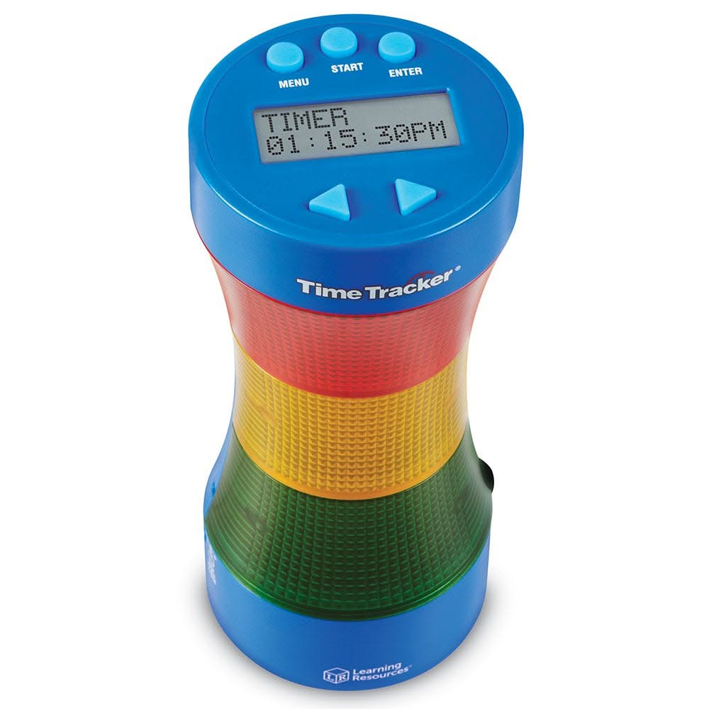 Time Tracker 2.0 Classroom Timer, Time Tracker 2.0 Visual Timer & Clock,Time tracker large,special needs time tracker large,time tracker large special needs,special needs timers,special needs electronic timer,autism timer,asd timer,time tracker large, Time Tracker® 2.0 Classroom Timer – The Ultimate Visual & Audio Timer for Learning Keeping track of time in the classroom has never been easier with the Time Tracker® 2.0 Classroom Timer. Designed by Learning Resources, this innovative timer helps students and