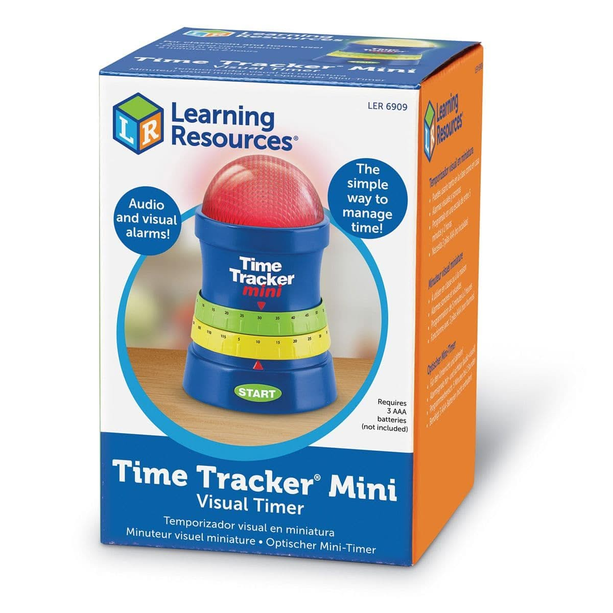 Time Tracker Mini, Time tracker mini,special needs time tracker,time tracker mini special needs,special needs timers,special needs electronic timer,autism timer,asd timer,time tracker mini, Time Tracker Mini,The Time Tracker Mini is the easy way to manage time in the classroom or at home. This simple version of the original Time Tracker can be used to support a variety of classroom activities.The timer runs on 3x AAA batteries (sold separately) so you can move it anywhere you like in the classroom, art stud