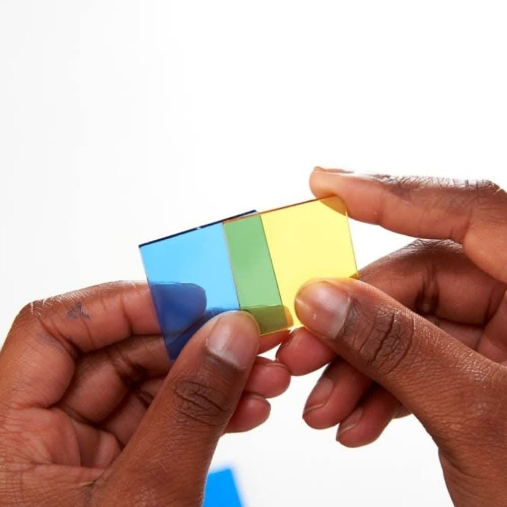 Translucent Colour Squares - Pk300, Translucent Colour Squares - Pk300, Transparent colour sensory resources,sensory resources, transparent learning resources,Edex sensory toys,Edex educational toys,Children's sensory toys,Childrens educational toys, Translucent Colour Squares - Pk300,Introducing the Translucent Colour Squares, the perfect addition to your child's learning activities! These clear square tiles come in six vibrant colours, making them ideal for counting, sorting, pattern-making, and colour re