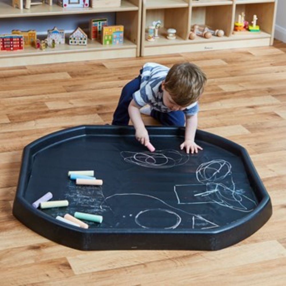 Tuff Tray Insert Chalkboard Play Tray Mat, Tuff Tray Insert Chalkboard Play Tray Mat,Tuff tray inserts, Tuff tray mats, Tigermoon tuff tray mats,tuff tray and stand,tubs and trays,sand & water,early years resources,, Tuff Tray Insert Chalkboard Play Tray Mat,The Tuff Tray Insert Chalkboard Play Tray Mat can be used for a variety of activities that develop different skills. The Tuff Tray Insert Chalkboard Play Tray Matt can be used for creative work, number and letter formation, children writing their names 