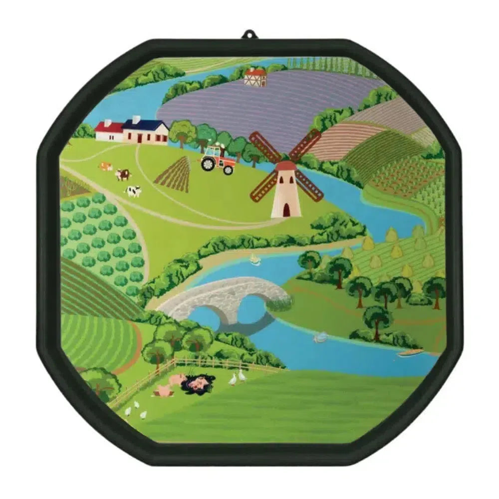 Tuff Tray Insert Farmyard Mat, Tuff Tray Insert Farmyard Mat,Tuff tray mats,early years resources , Tuff Tray Insert Farmyard Mat – Bring the Farm to Life! The Tuff Tray Insert Farmyard Mat is a must-have addition to any early years learning environment, transforming an Active World Tray into a vibrant and engaging farmyard play space. Whether paired with real-world materials like straw, soil, and leaves or small-world play figures, this beautifully designed mat encourages hands-on exploration, storytelling