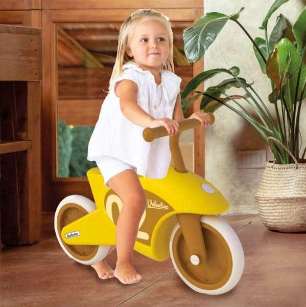 Valentino Balance Bike, Valentino Balance Bike,Balance Bike,Balance bikes,Children's balance bikes,early years trikes,childrens trikes,baby trikes,toddler trikes, Valentino Balance Bike – The Perfect Start to Two-Wheeled Adventures! The Valentino Balance Bike is a stylish, compact, and lightweight ride designed to help children aged 2 to 4 years develop balance, coordination, and motor skills in a safe and fun way. With wide EVA-coated wheels, this bike provides superior grip on any surface, ensuring a smoo