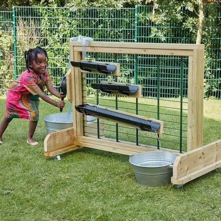 Wheely Water Wall with Pump, Wheely Water Wall with Pump,Playscapes Outdoor Wooden Water Way,Water wall,outdoor water wall,outdoor water play,outdoor water play toys,sensory garden,outdoor sensory toys, Wheely Water Wall with Pump,This Wheely Water Wall with Pump enables children to have a sensory and physical water play experience and is mobile meaning you can move it around with ease. Using the hand pump to circulate water, they can learn about gravity and water flow. Pumped water moves up theThis Wheely 