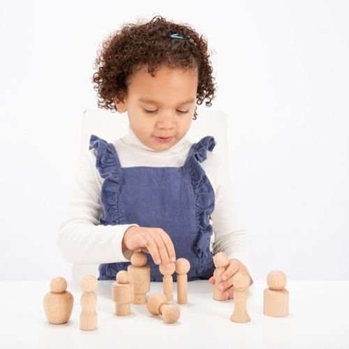 Wooden Community Figures - Pk10, Wooden Community Figures - Pk10,motor skills,Personal Development,collaborative play, Communication Language,descriptive language, Expressive Arts and Design - imaginative play,Personal Development - self-awareness, Wooden Community Figures - Pk10,Introducing our TickiT® Wooden Community Figures, a collection meticulously crafted from smooth, solid beechwood boasting a natural woodgrain finish. These figures aren’t just toys; they are tools of learning, ideal for exploring t