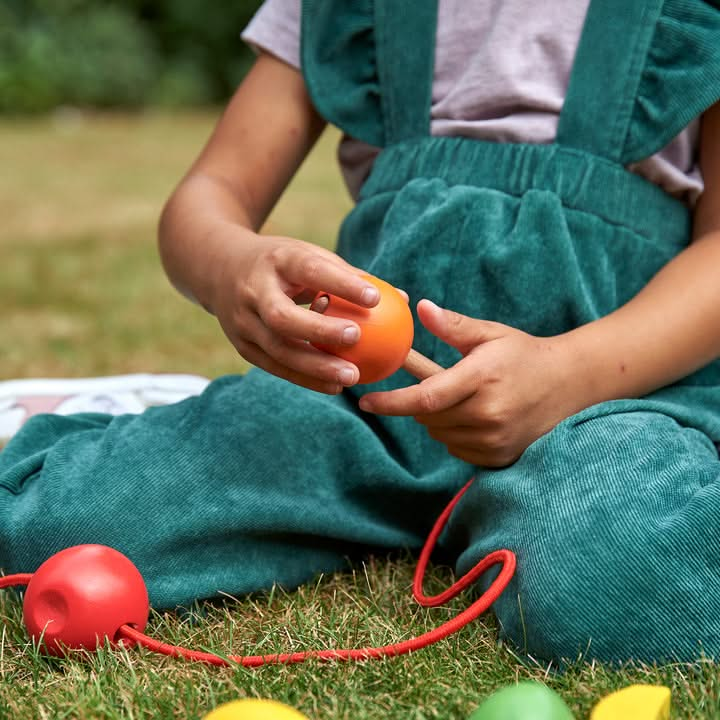 Wooden Threading Fruits 24 Pack, Wooden Threading Fruits 24 Pack, Numeracy educational materials, children's educational learning resources, children's learning materials, teaching resources for children, Wooden Threading Fruits 24 Pack,The Wooden Threading Fruits are perfect for promoting hand-eye and sequencing skills. Large, wooden pieces of fruit easy enough for small hands to manipulate. The Wooden Threading Fruits set is excellent for developing fine motor skills as well as sorting, matching and seque