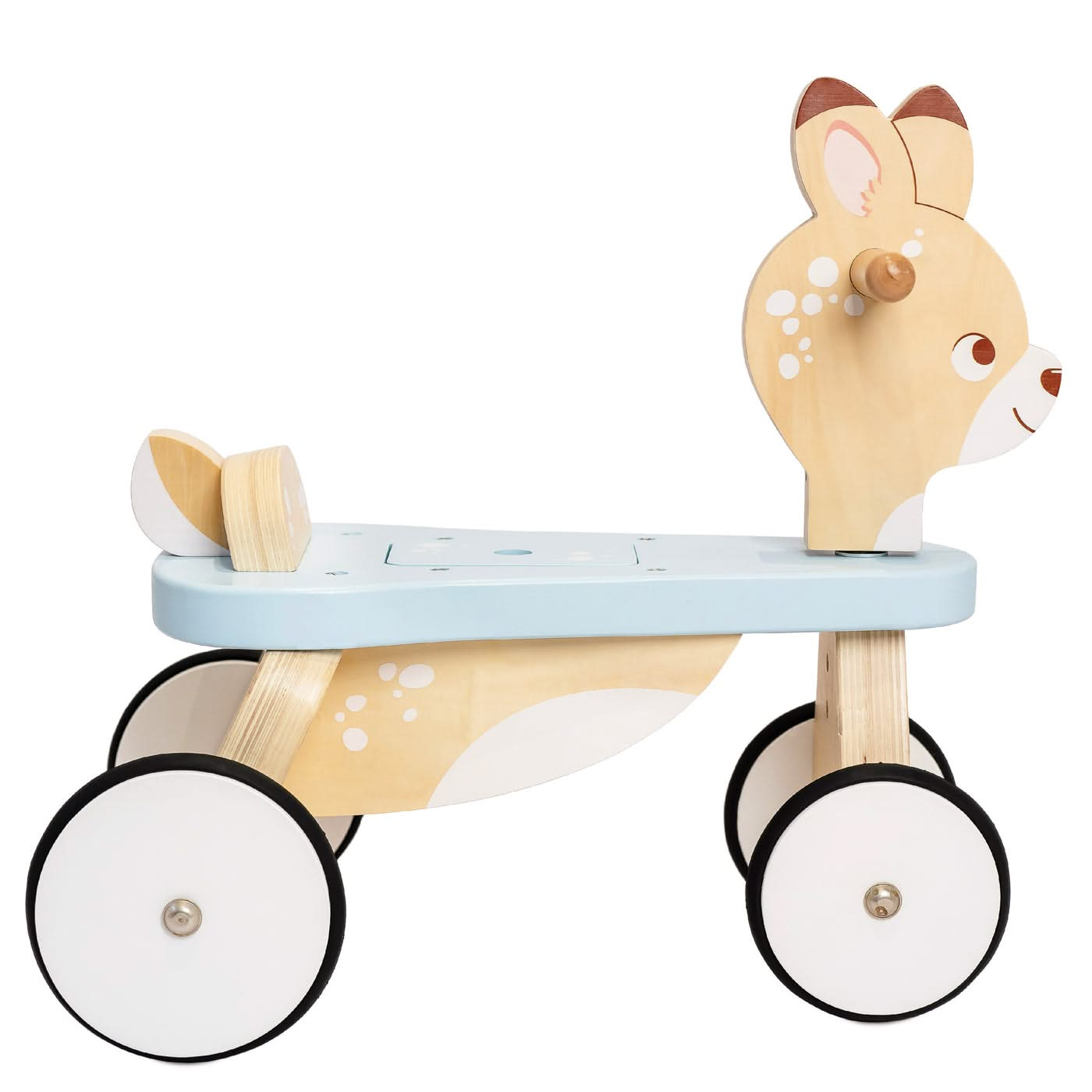 Woodland Ride-On Deer, Woodland Ride-On Deer,Childrens ride on trikes,Bigjigs discount codes, Woodland Ride-On Deer – A Timeless Adventure Companion! Let little explorers hop on and ride away with the Woodland Ride-On Deer, a beautifully crafted wooden ride-on toy designed for mini adventures and active play. With its nostalgic charm, sturdy structure, and pastel-painted deer design, this timeless toy makes a delightful addition to any playroom. Perfect for little riders, this ride-on is more than just a fu